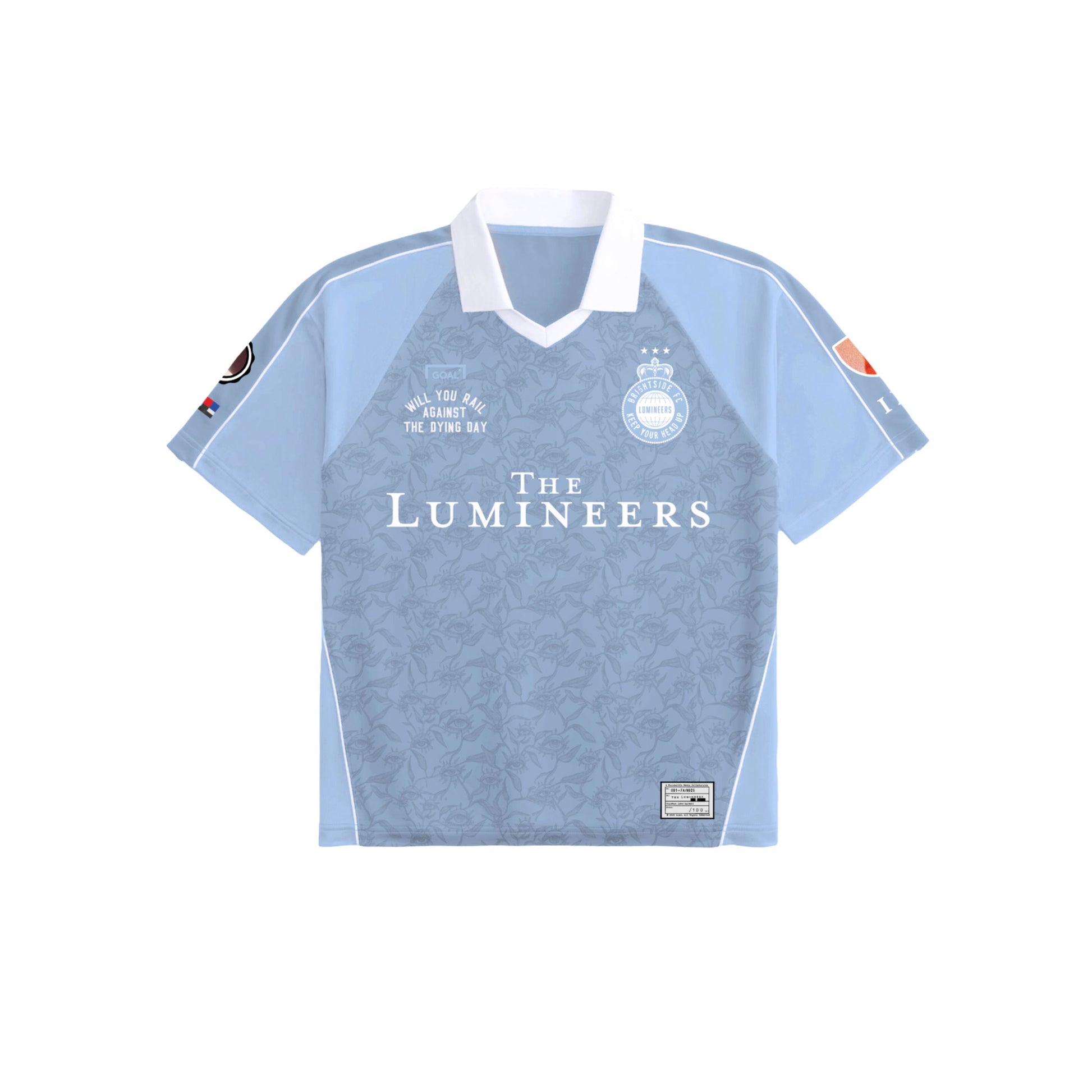 The Lumineers 20th Anniversary Soccer Jersey