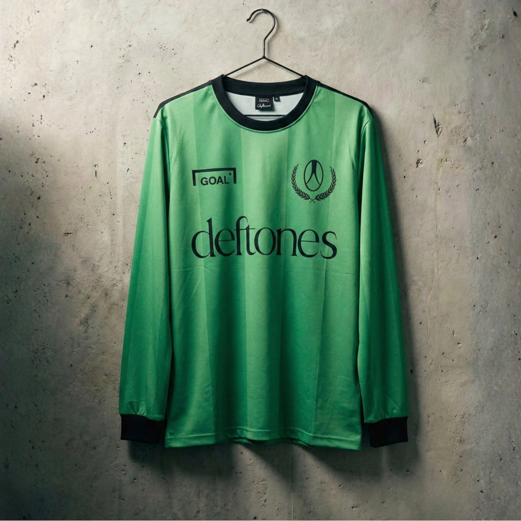 Deftones Soccer Jersey Green – Goal Projects Deftones Soccer Jersey Green – Goal Projects