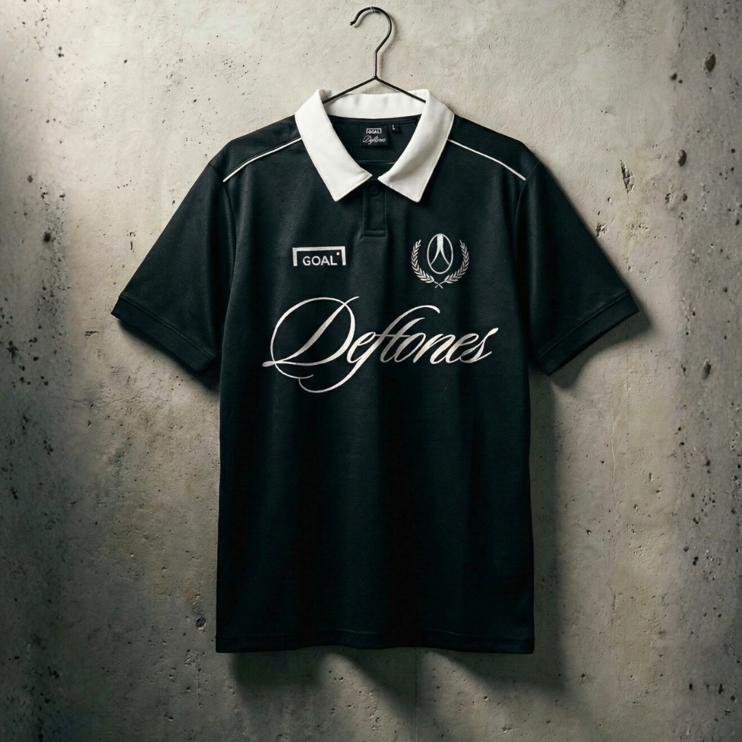 Deftones Soccer Jersey Black