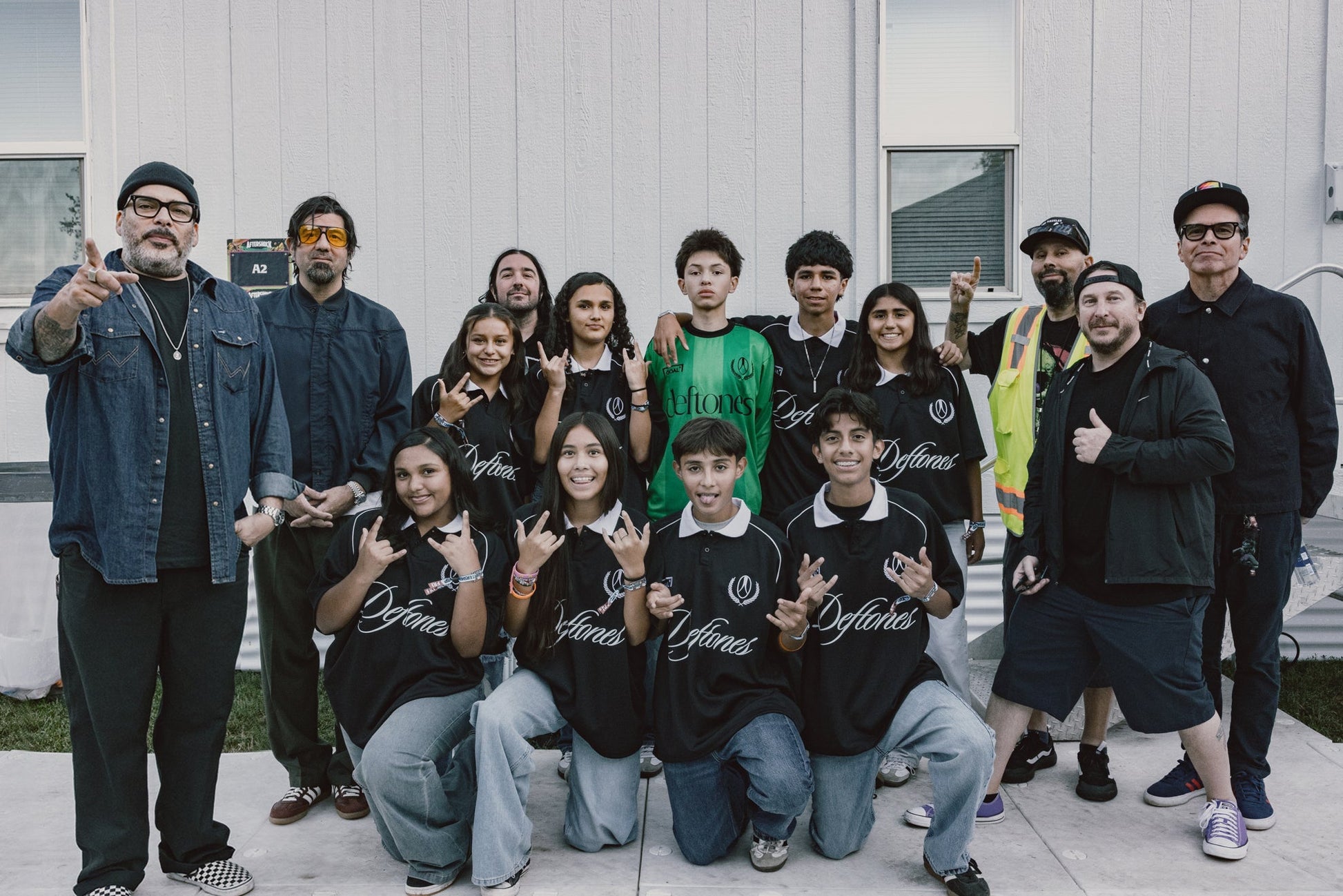 Deftones Soccer Jersey Black